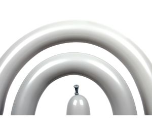Modellierballons grau