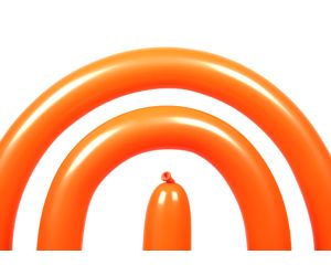 Modellierballons orange