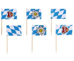 Zahnstocher-Fähnchen Oktoberfest