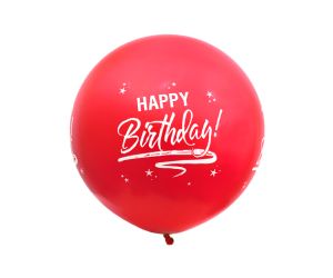 riesenballon geburtstag rot 1 