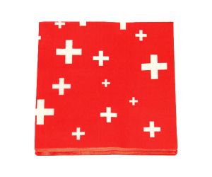schweizerkreuz servietten 1 