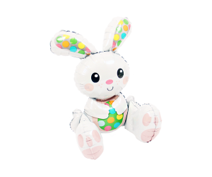 Sitzender Osterhase Ballon
