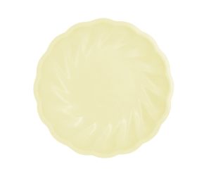 teller maxi rund nature gelb soft 