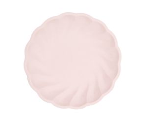 teller maxi rund nature rosa soft 