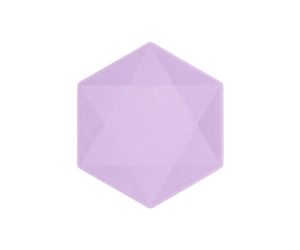 teller midi hexagon nature lavendel soft 