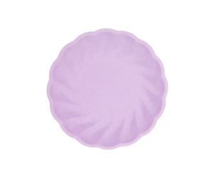 teller midi rund nature lavendel soft 