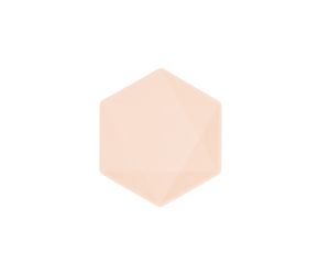 teller mini hexagon nature lachs soft 