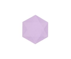 teller mini hexagon nature lavendel soft 