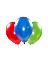 Metallic-Ballons assortiert