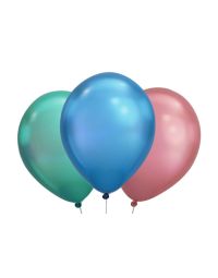 ballons assortiert chrome 1 