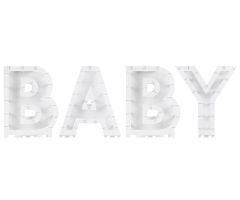 ballon rahmen diy baby 