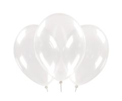 Kristall-Ballons transparent