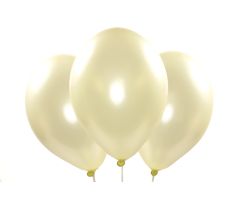 Metallic-Ballons creme