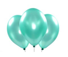 Metallic-Ballons gruen