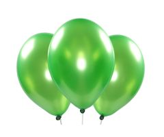 Metallic-Ballons hellgruen