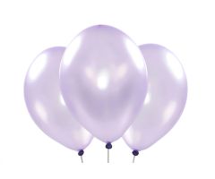 Metallic-Ballons lavendel