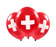 Schweizerkreuz Ballons