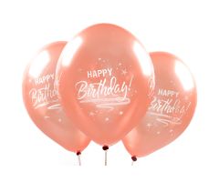ballons happybirthday rosegold 1 