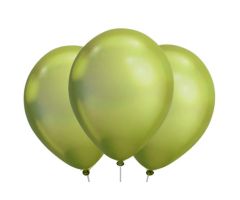 ballons hellgruen chrome 1