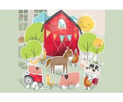 bauernhof tischdekoration mini 