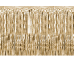 deko vorhang gold chrome 