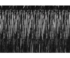 deko vorhang schwarz 1 