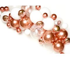 diy girlande rosegold 