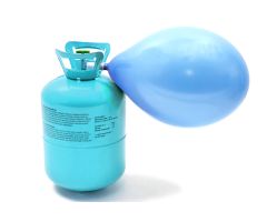 einweg helium 2 blau