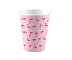 flamingo becher 