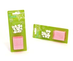geburtstagskerzen pink 1 
