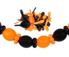 girlande self orange schwarz 1 