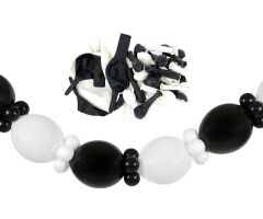 girlande self weiss schwarz 1 