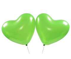 herzballons gruen 1 