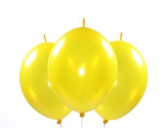 Kettenballons gelb