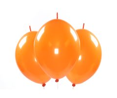 Kettenballons orange