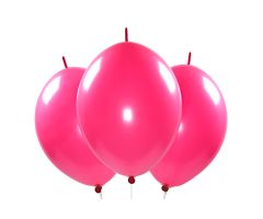 Kettenballons pink
