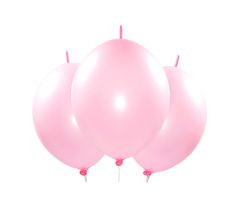 Kettenballons rosa