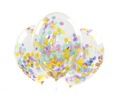 konfettiballons assortiert 1 