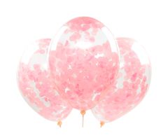 konfettiballons rosa 1 
