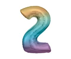 maxi zahl regenbogen 2 