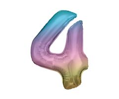 maxi zahl regenbogen 4 