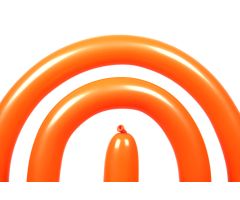 Modellierballons orange