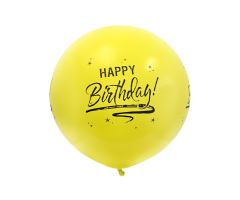 riesenballon geburtstag gelb 1 
