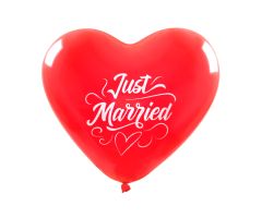 riesenballon herz just married 1 