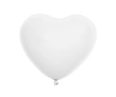 riesenballon herz weiss 1 