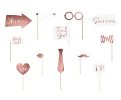 selfie set hochzeit rosegold 1 