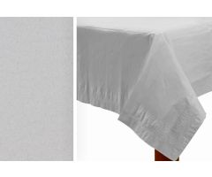tischdecke silber 