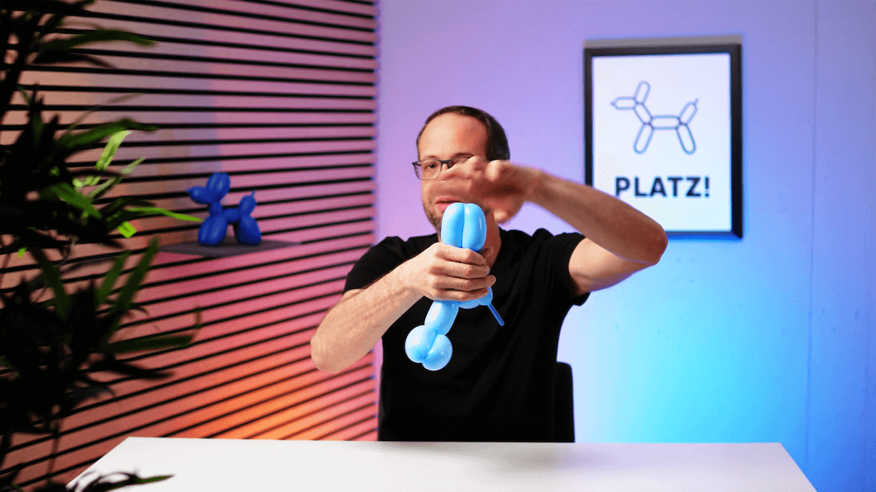 Hinterbeine modellieren