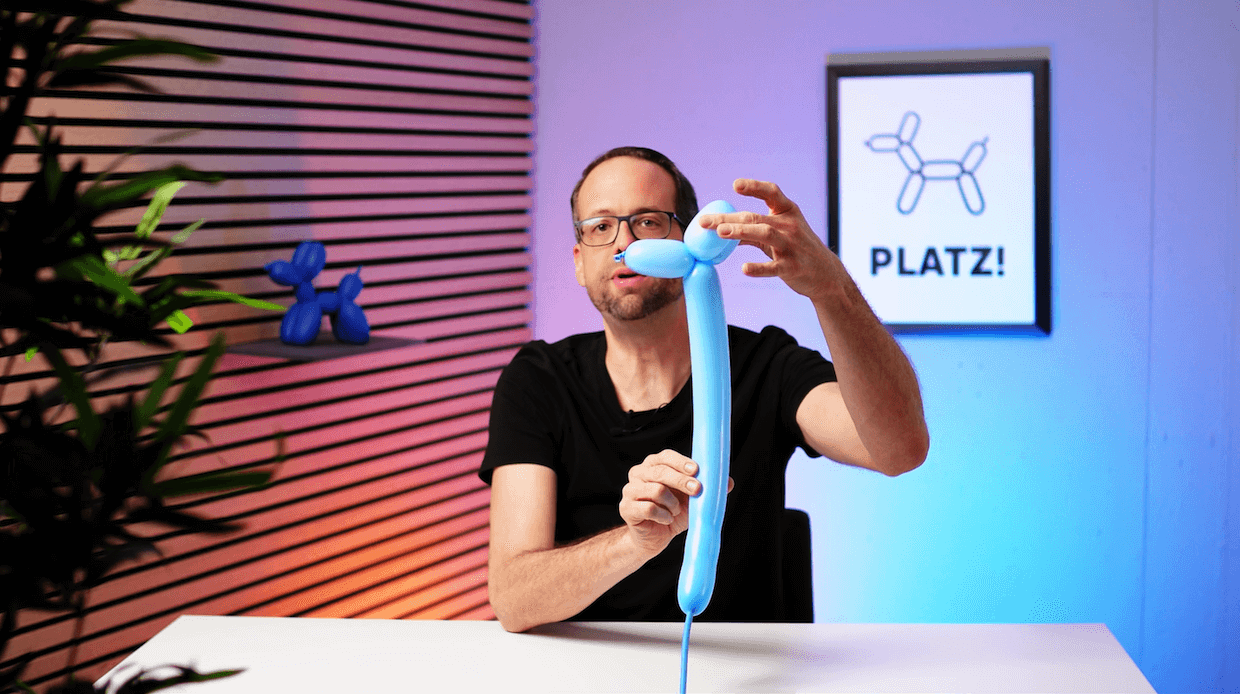 Ohren in Position bringen